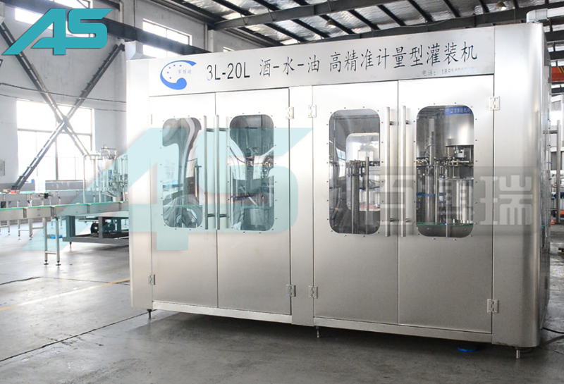 3L-18L 大瓶小瓶兼容性灌裝機